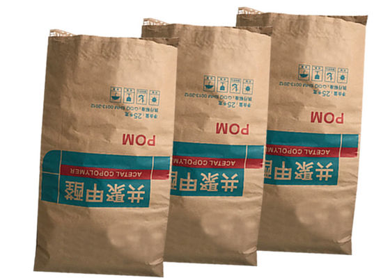 het Document van de Mondmultiwall van 10kg de 20kg Genaaide Open Druk van Zakkenflexo