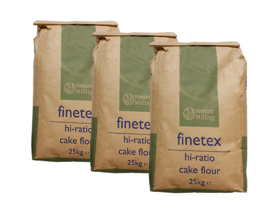 Aangepaste het Document van de vouwkraftpapier van Logo Size 1-4 Zak voor de Verpakking van Dierenvoerzaad