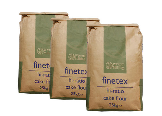 25kg douane Logo Paper Poultry Feed Bag voor Hondvoer Cat Litter Seed
