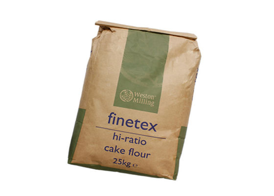 Dubbele Laag25kg Multiwall Kraftpapier Document Zakken voor Cat Litter Animal Feed Packaging