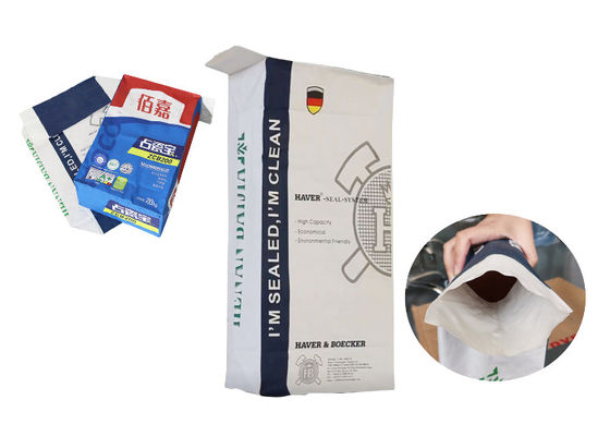 Pregelatinized het Document van Zetmeelkraftpapier Zak15kg 20kg 25kg Document Klepzakken
