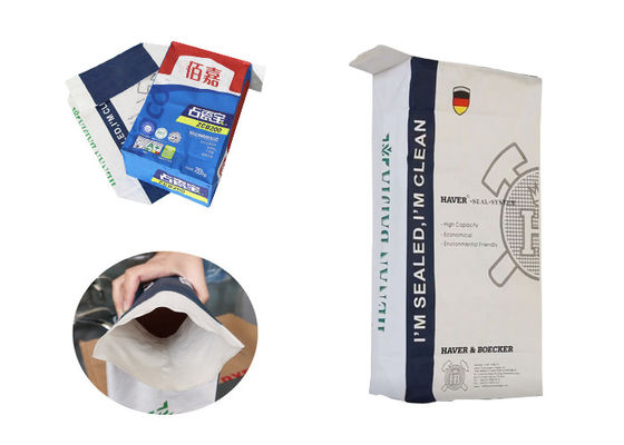 Het Document van klepmultiwall Kraftpapier Basmati van de Zakkenkokosnoot Poeder van de Rijst het Gedemineraliseerde Wei