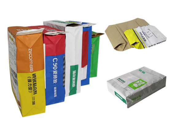 het Document van 20kg 25kg Multiwall Kraftpapier het Aardappelzetmeel van het Zakkenpoeder Verpakking