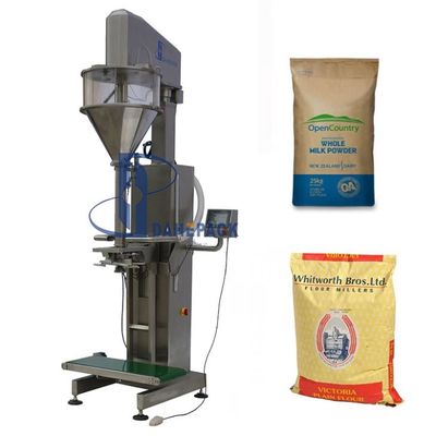 het Document van 10kg 15kg 25kg 50kg Multiwall Kraftpapier van het de Melkpoeder van de Zakkenbloem de Verpakkende Zakken