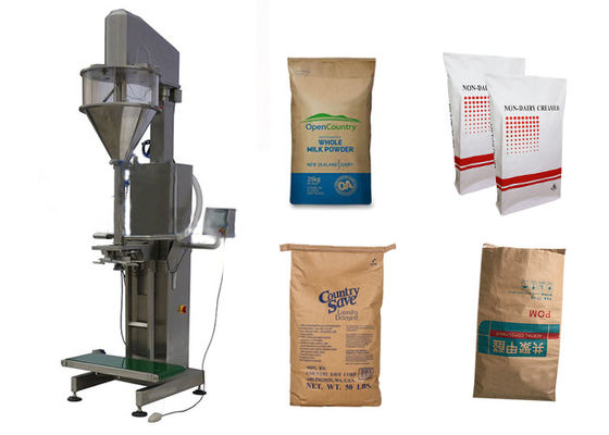 De rekupereerbare Bloem van de het Voerrijst van het 3 het Document van Laagmultiwall Kraftpapier Zakkenhuisdier Sugar Bag