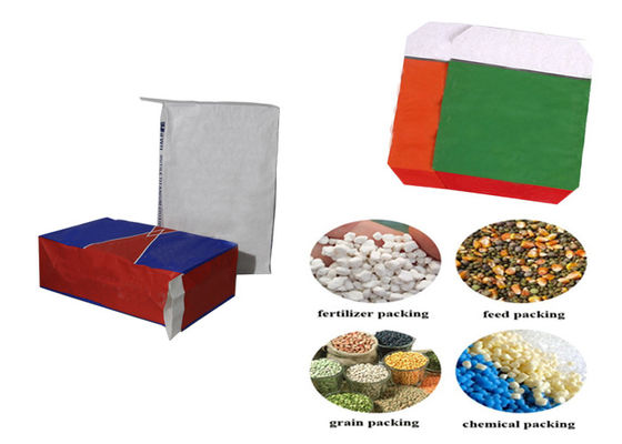 de Klepdocument van 25kg 50kg Kraftpapier Lege het Blokbodem van Zakkenclay gypsum plaster mortar powder