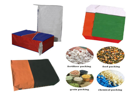 Het Document van Eco- Vriendschappelijke Gerecycleerde Multiwall Kraftpapier het Document van het de RangTarwemeel van het Zakvoedsel Zak