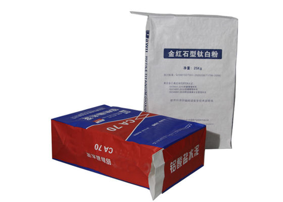 25kg chemische het Document van de Pakket Multimuur het Document van Kraftpapier van het Zakkencement Zak