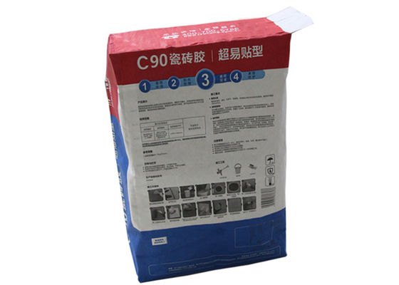 het Document van 25kg 10kg 20kg Kraftpapier van de het Voedselbloem van het Zak de Chemische Bouwmateriaal Kleefstof van de de Korreltegel