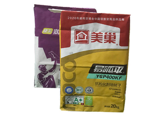 De aangepaste het Document van 25kg Multiwall Kraftpapier Zak van de Klepzak voor Maïszetmeel