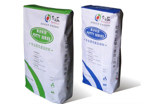 De Klepdocument van 25KG drogen de 50KG Gekleefde Kraftpapier Zakken Mortier Verpakking