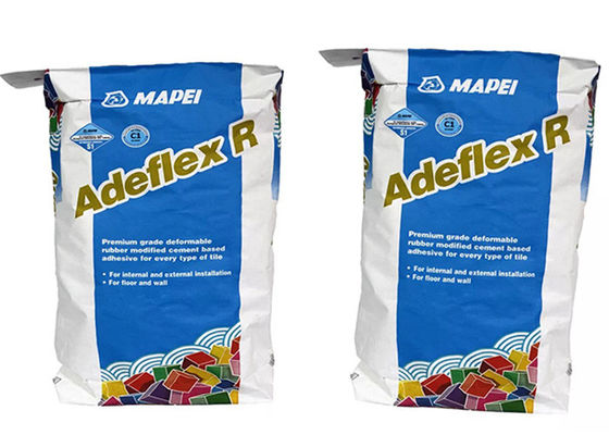 Het Document van Multiwall Kraftpapier van de douanedruk Zak met Vierkante Bodem