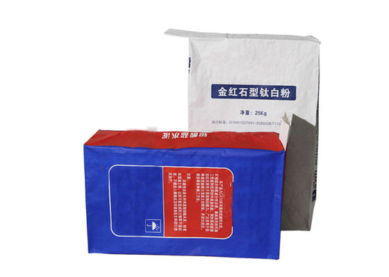 de Klepdocument van 20kg 25kg 3ply Zakken voor de Verpakking van Poedermateriaal