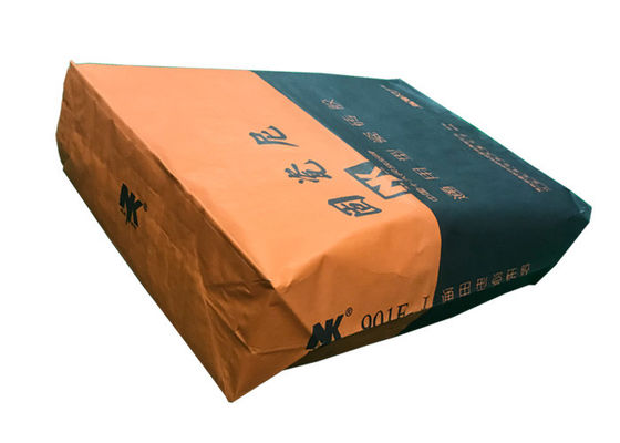 De aangepaste het Document van de Embleem25kg Multimuur de Klepcement van Zakkenkraftpapier Verpakking doet 50kg in zakken