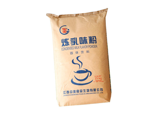 Multilayer keur Gekleefde het Document van Logo Multiwall Paper Bags Custom Druk Zak goed