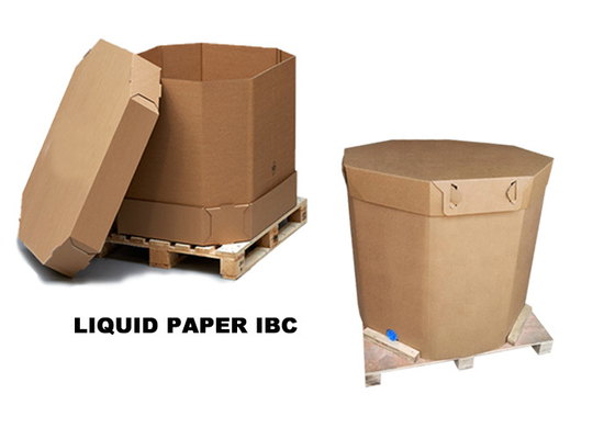 Het kubieke van de de Tankkokosnoot van 1000l IBC van het de Olie Vloeibare Pakket Document IBC Tote With Line Bag