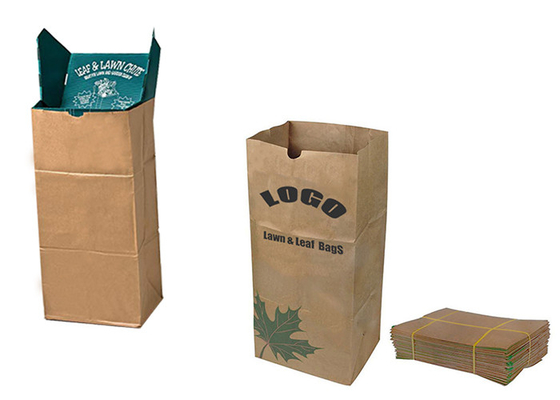 Douane Logo Lawn Paper Bags 30 Gallon Grote Capaciteit