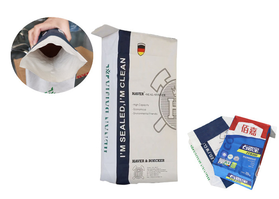 Het Document van de Lagen Duidelijke Kraftpapier van de voedselrang Multi de Verpakkingszak van de Klepbloem