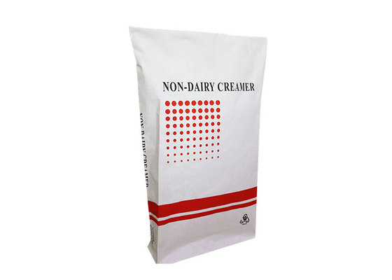 De douane 20kg 25kg kleefde Multiwall-Document de Rangcellulose Gekleefde Document van het Zakkenvoedsel Zak